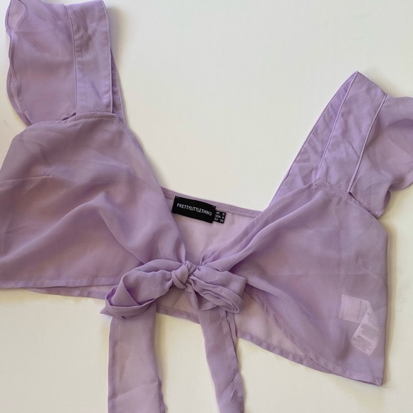 Prettylittlething sheer crop - Picture 3 of 3
